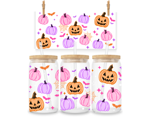 Gobelet - Halloween - Citrouilles colorées