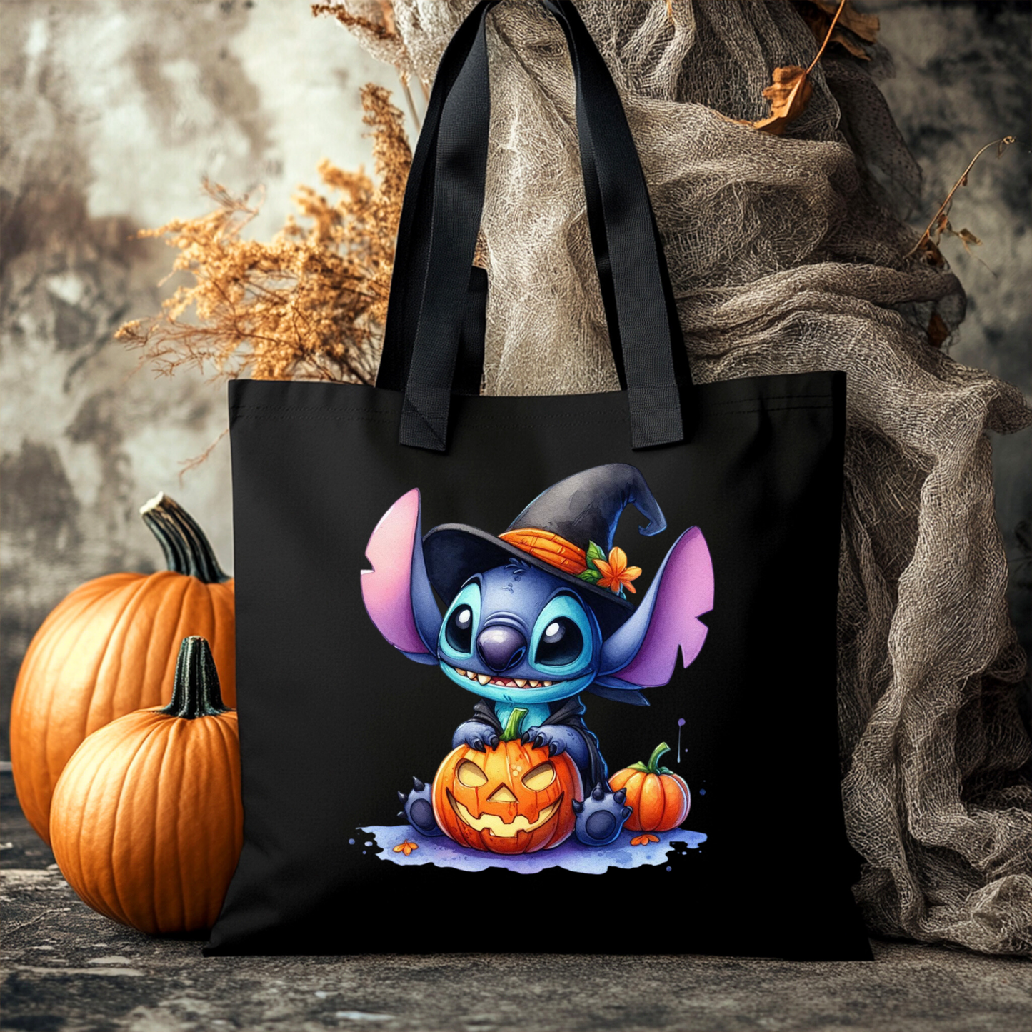 Sac d'Halloween réutilisable Stitch 4