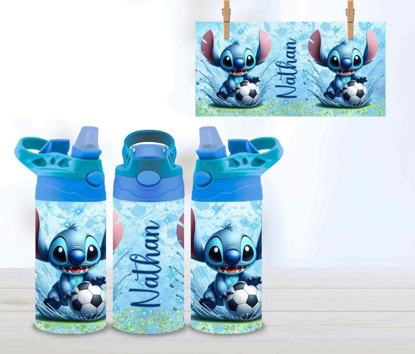 Bouteille d’eau pour enfant - Stitch - Hawaï