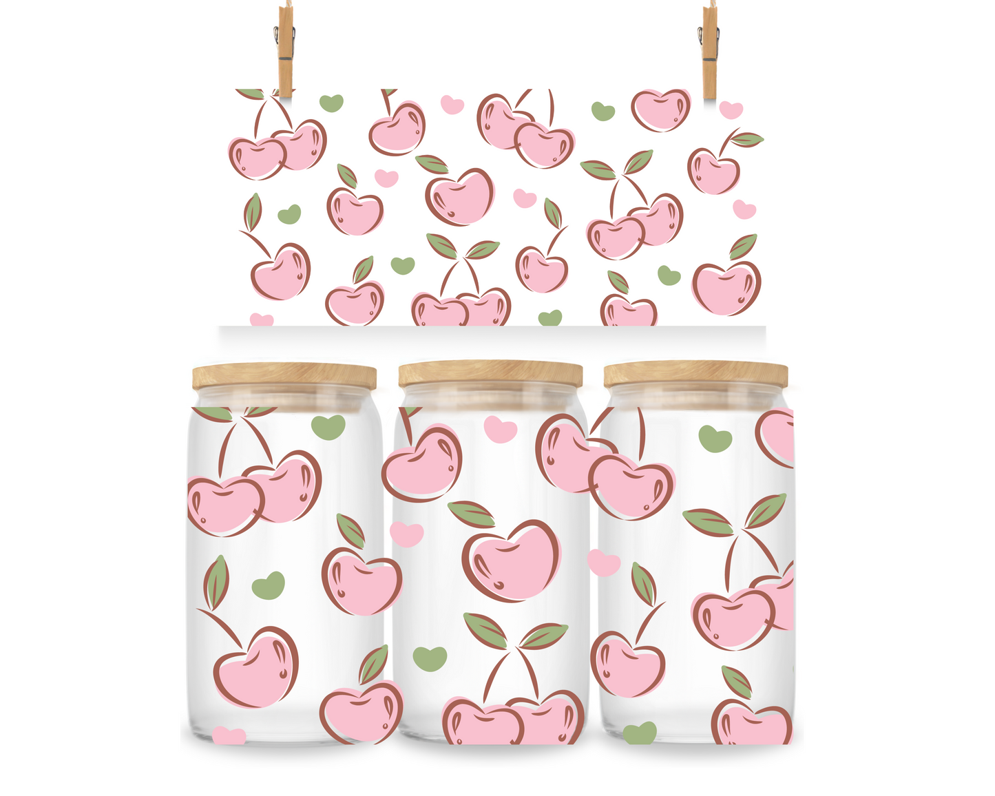 Gobelet - Cherry - Hearts