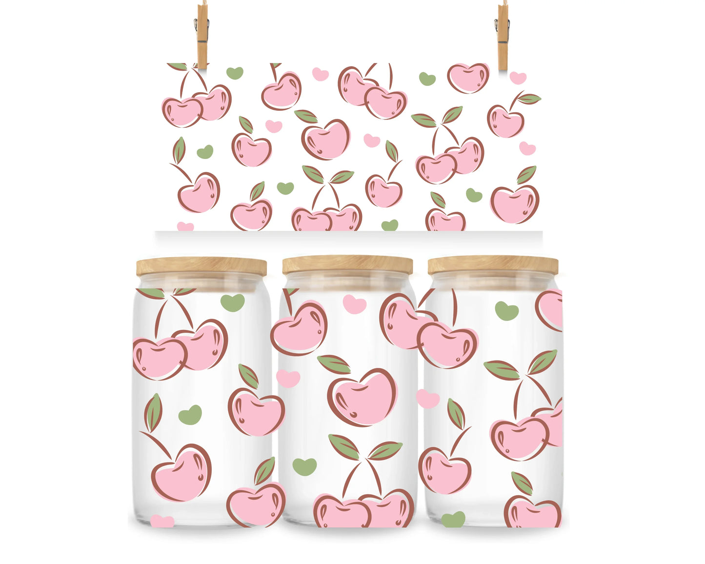 Gobelet - Cherry - Hearts