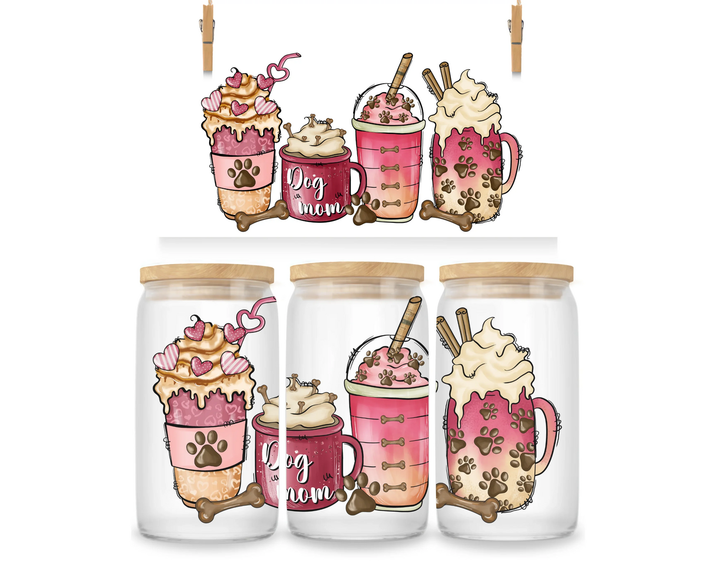 Gobelet - Cafés - Dog Mom