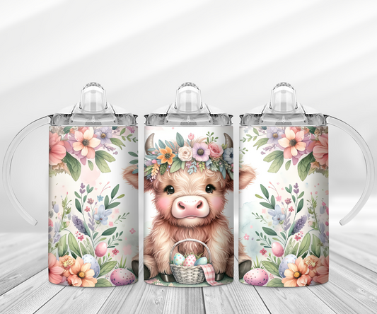 Gobelet évolutif - 12 oz - Petite vache - Pâques