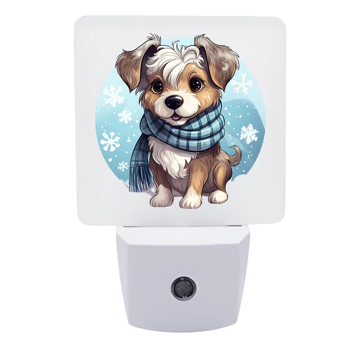 Veilleuse - Chien - Hiver