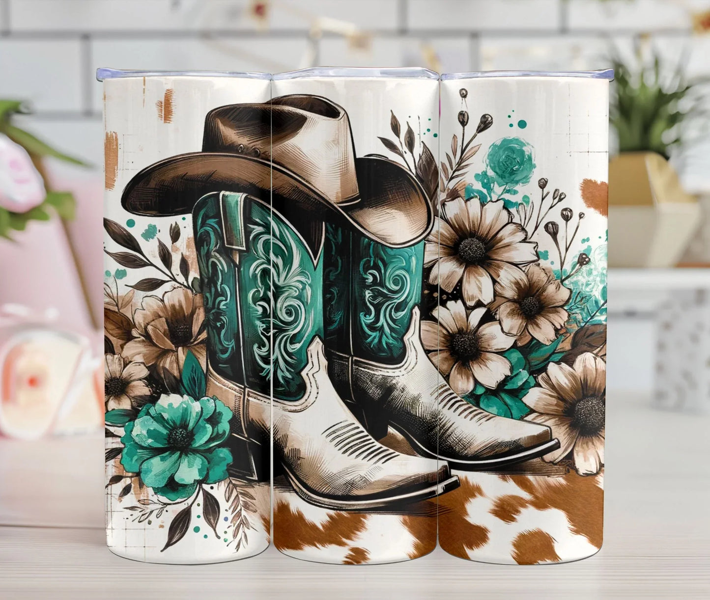 Thermos - Cowgirl Boots