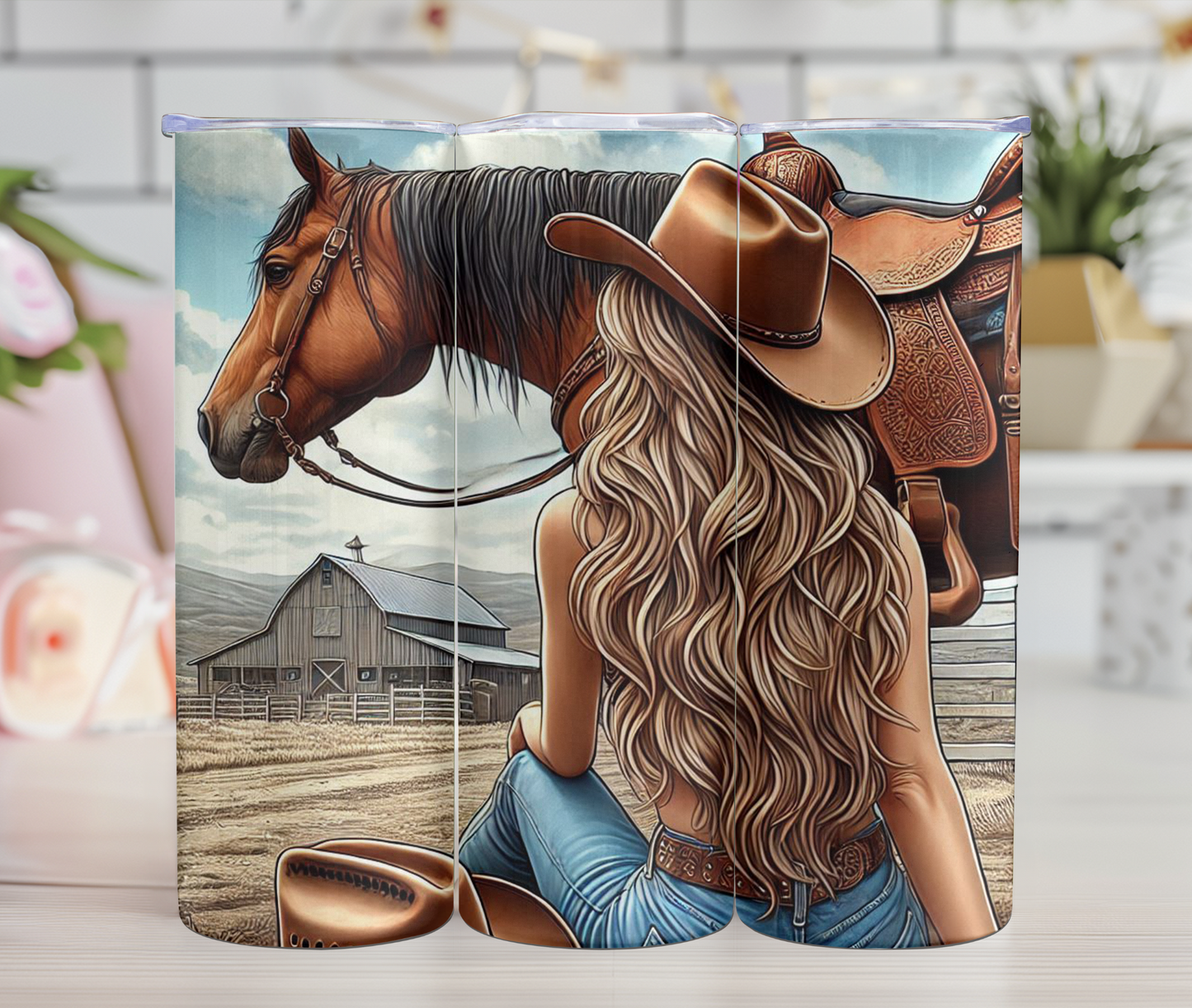 Thermos - Au cœur du ranch - Châtain 2