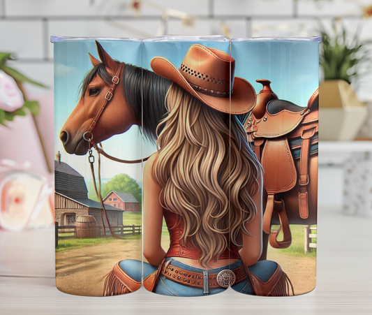 Thermos - Au cœur du ranch - Châtain