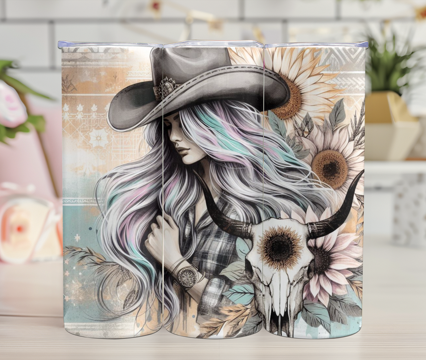 Thermos - Pastel Cowgirl
