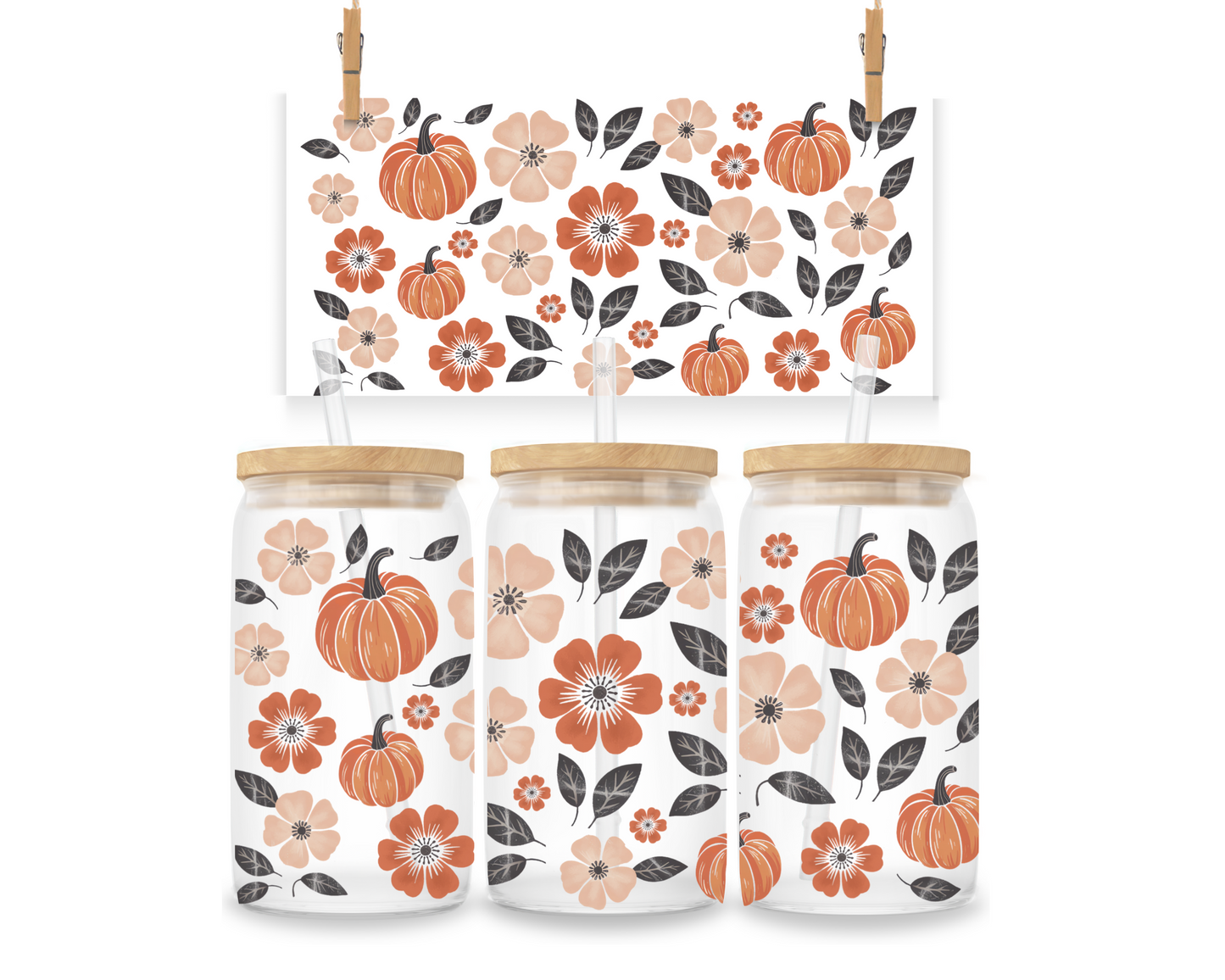 Gobelet - Petites fleurs d'automne