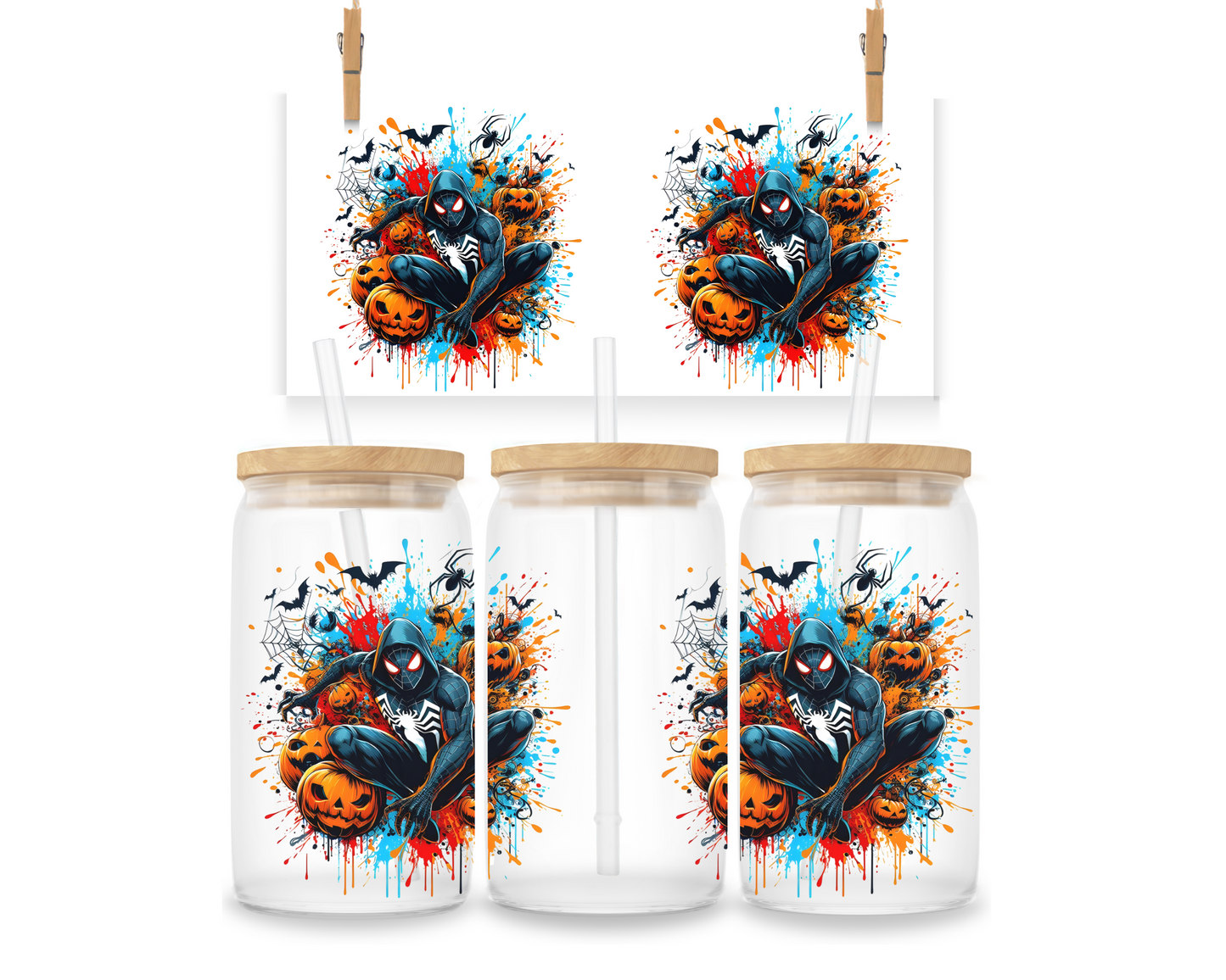 Gobelet - Halloween - Spiderman