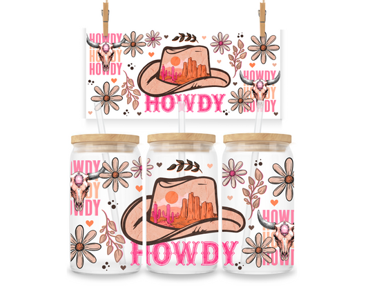 Gobelet - Howdy - Rose et Beige