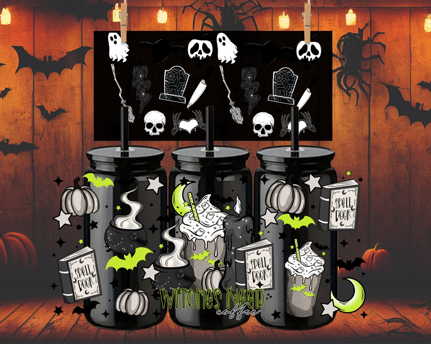 Gobelet - Halloween - Witche's need coffee