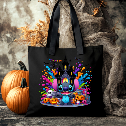 Sac d'Halloween réutilisable Stitch 1