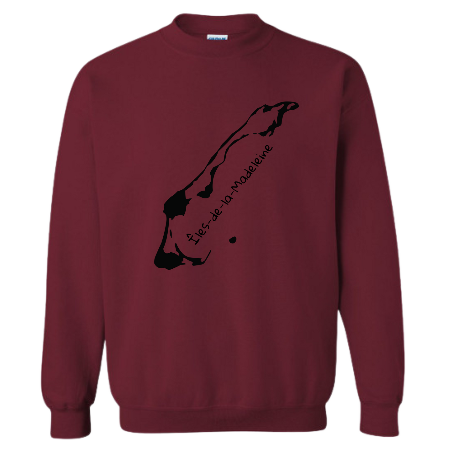 Crewneck - Îles-de-la-Madeleine - Logo et Texte