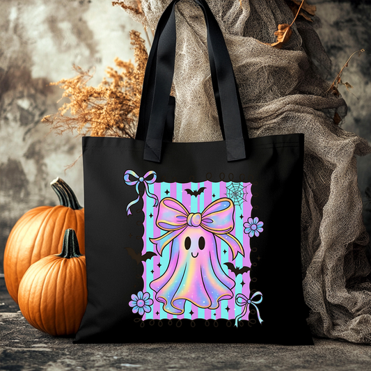 Sac d'Halloween réutilisable Petit fantôme 6