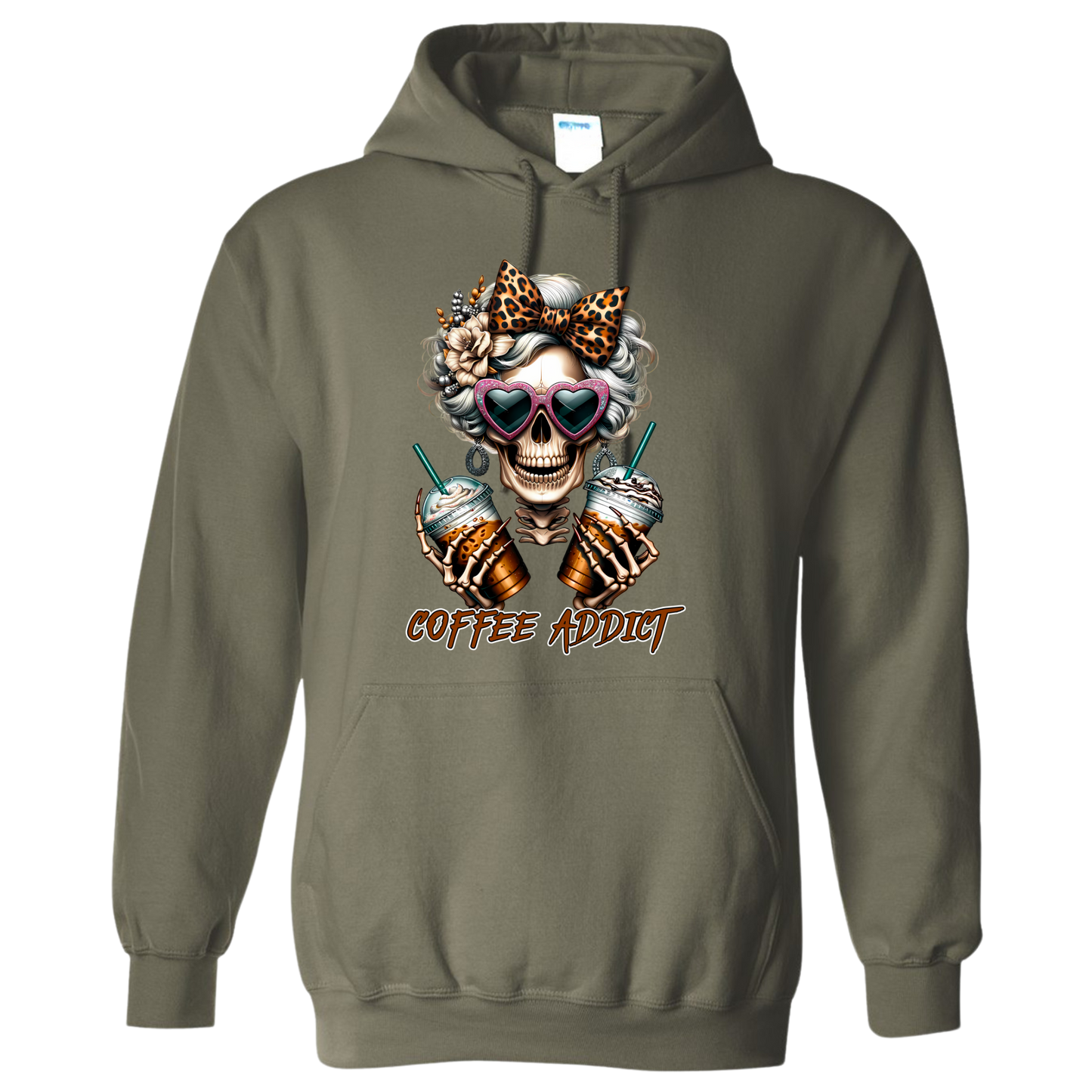 Coton Ouaté - Coffee Addict - Skull