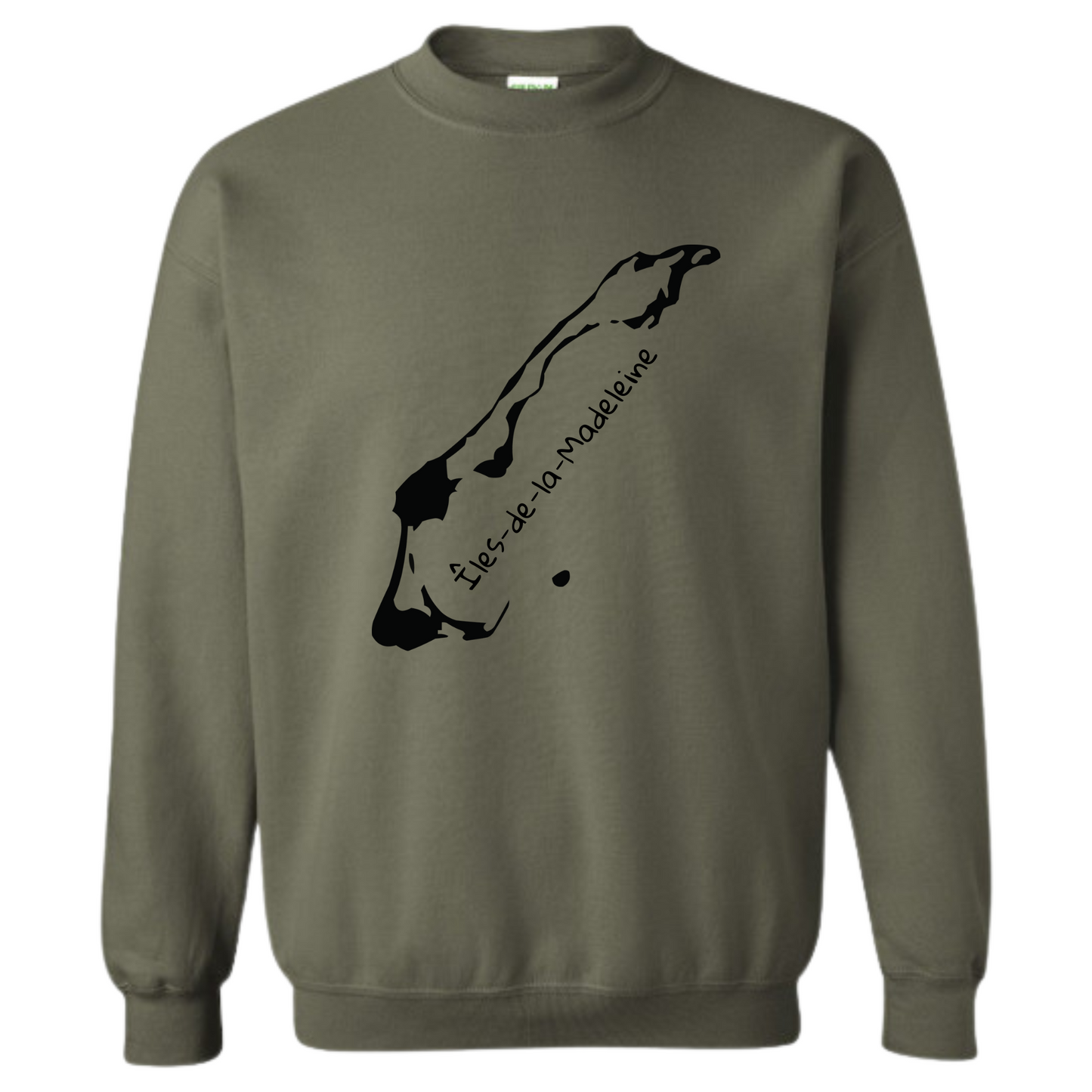 Crewneck - Îles-de-la-Madeleine - Logo et Texte