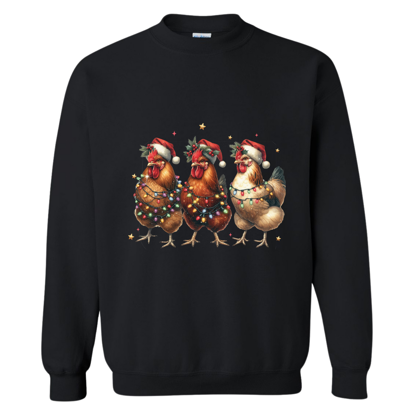 Crewneck - Poules - Noël