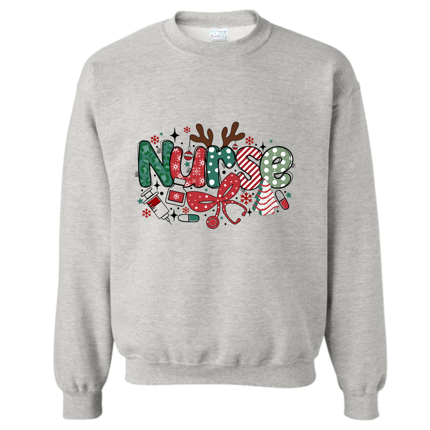 Crewneck - Noël - Nurse