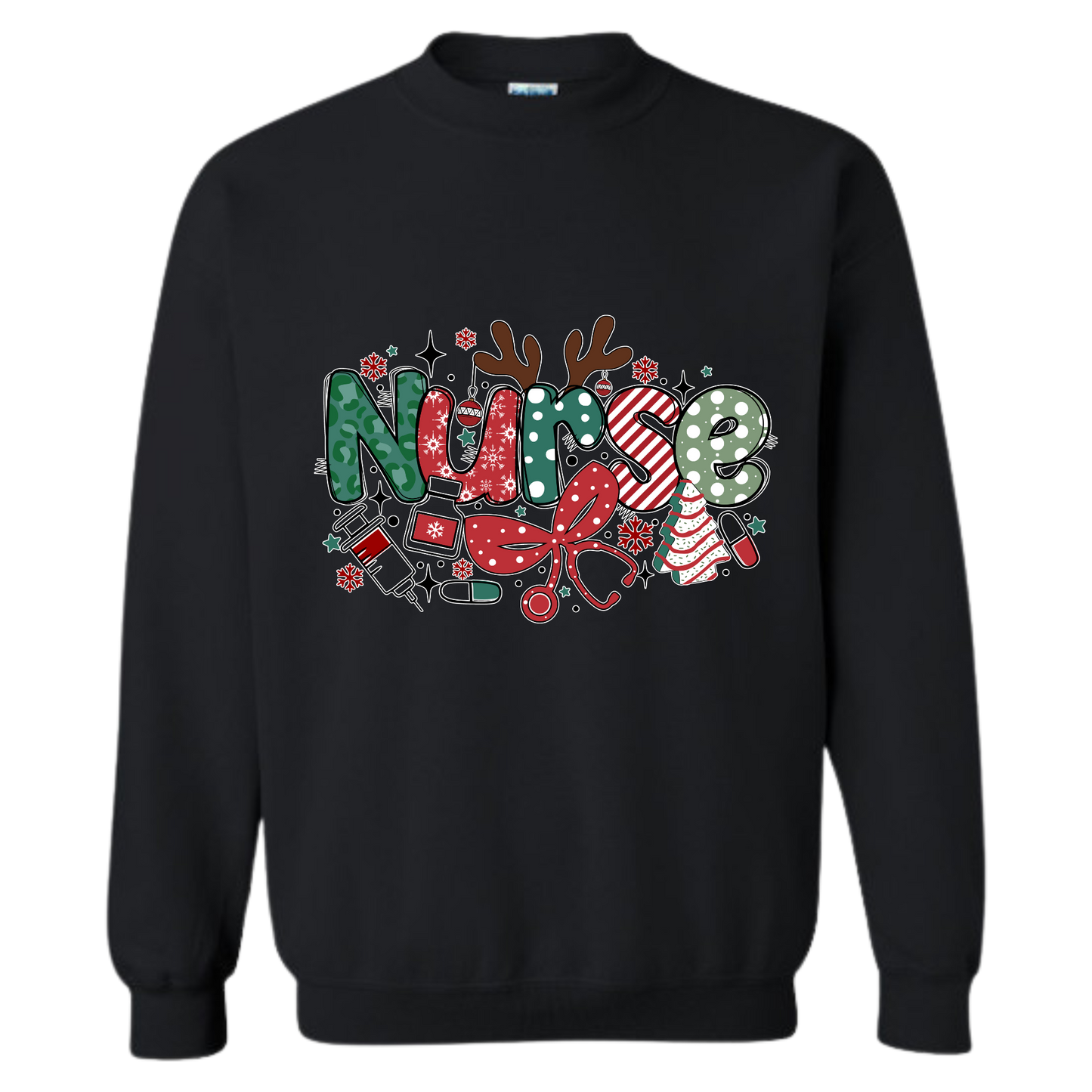 Crewneck - Noël - Nurse