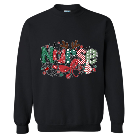 Crewneck - Noël - Nurse