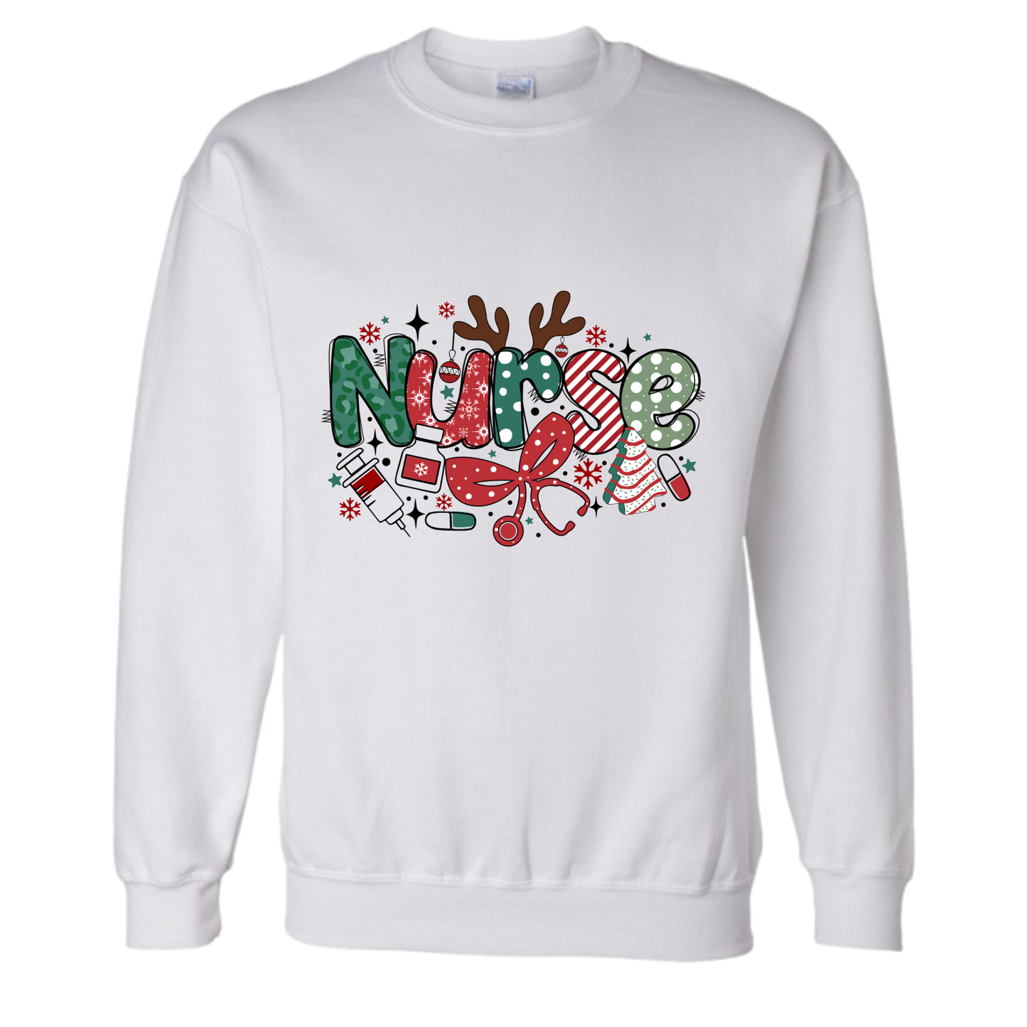 Crewneck - Noël - Nurse