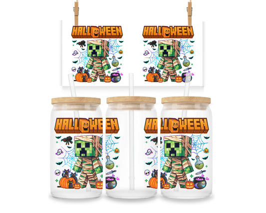 Gobelet - Halloween - Minecraft