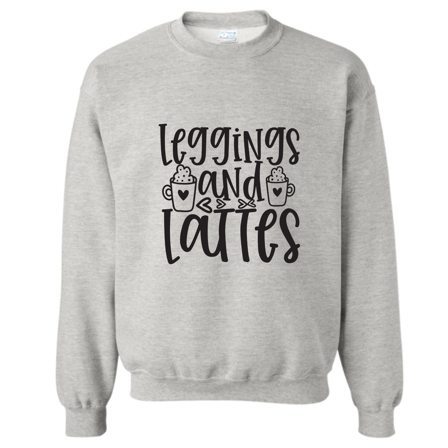 Crewneck - Leggings and Lattes