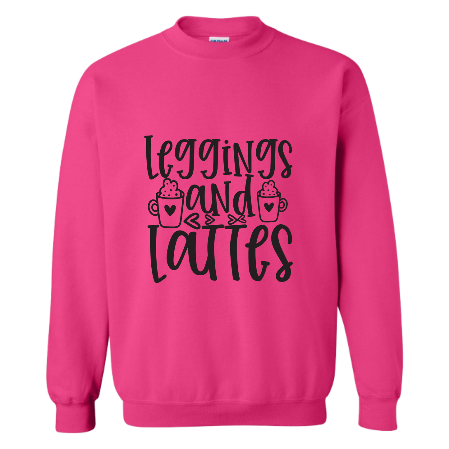 Crewneck - Leggings and Lattes