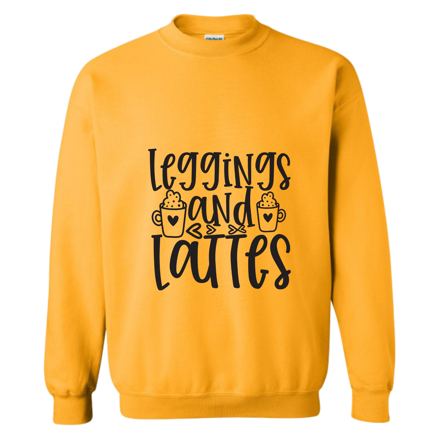 Crewneck - Leggings and Lattes