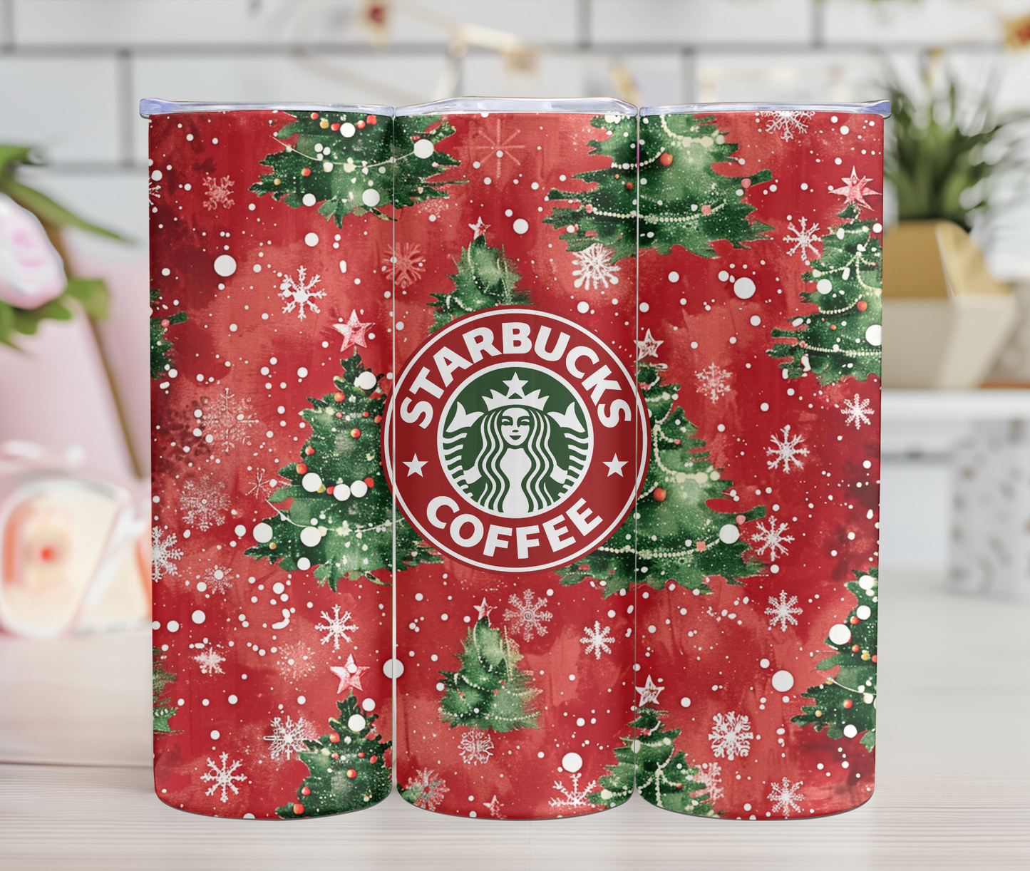 Thermos - Sapins - Starbucks