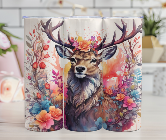 Thermos - Renne et Fleurs