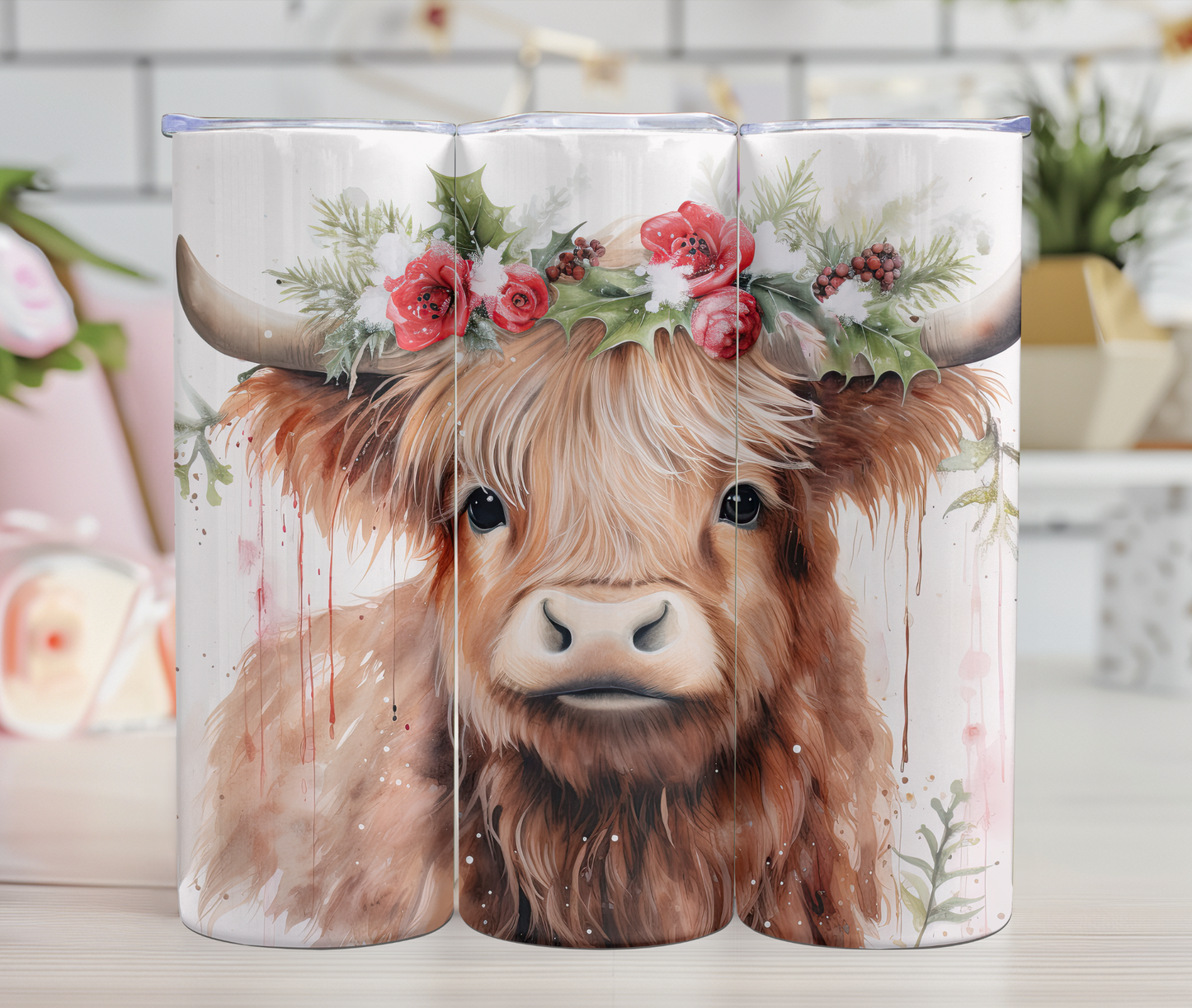 Thermos - Highland Cow