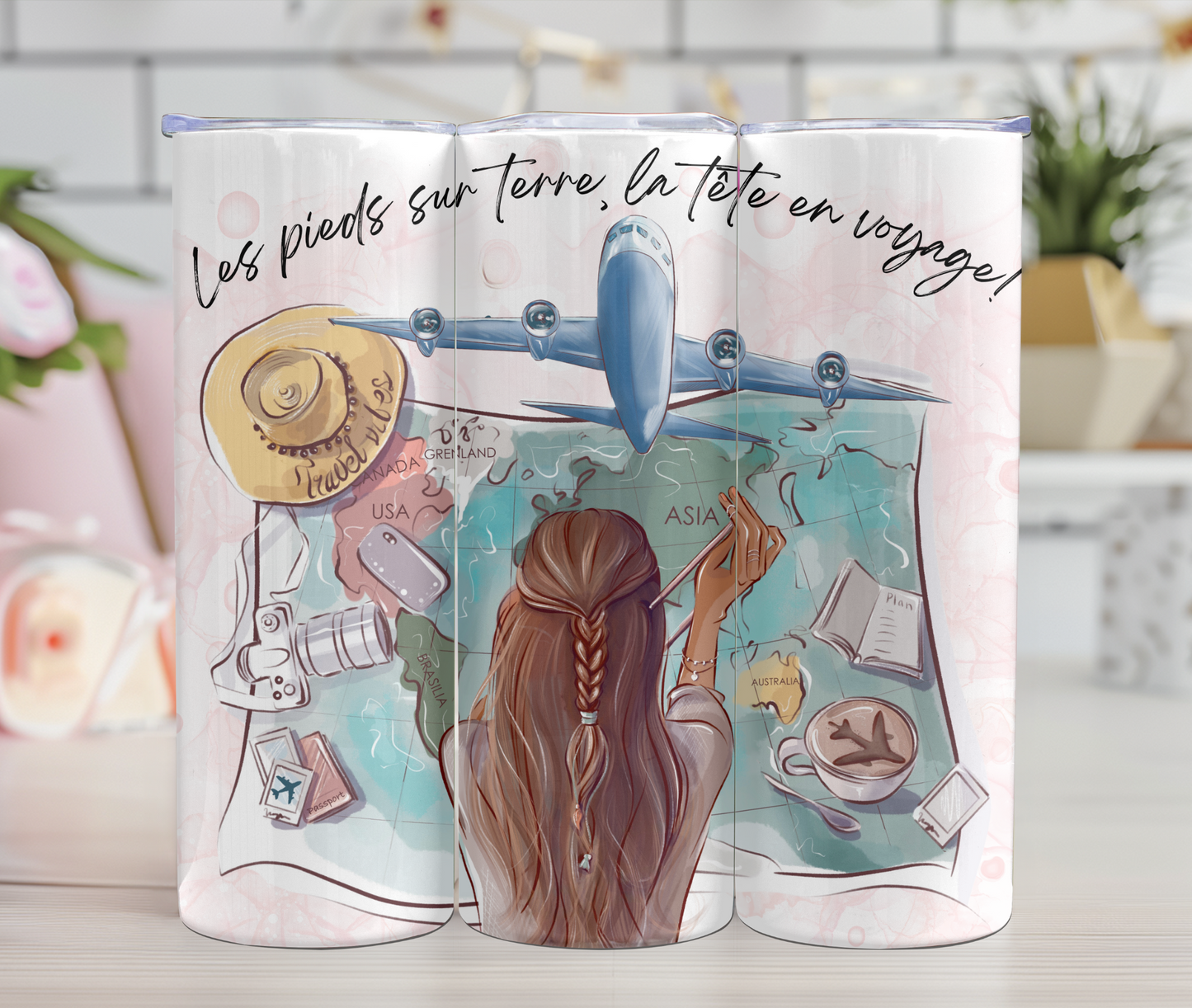 Thermos - Femme - Voyages