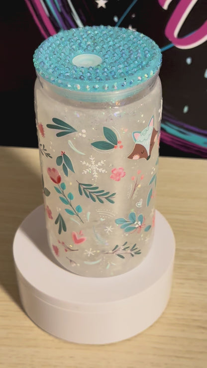 Snowglobe en acrylique - 16 oz - Collection Nature/Hiver