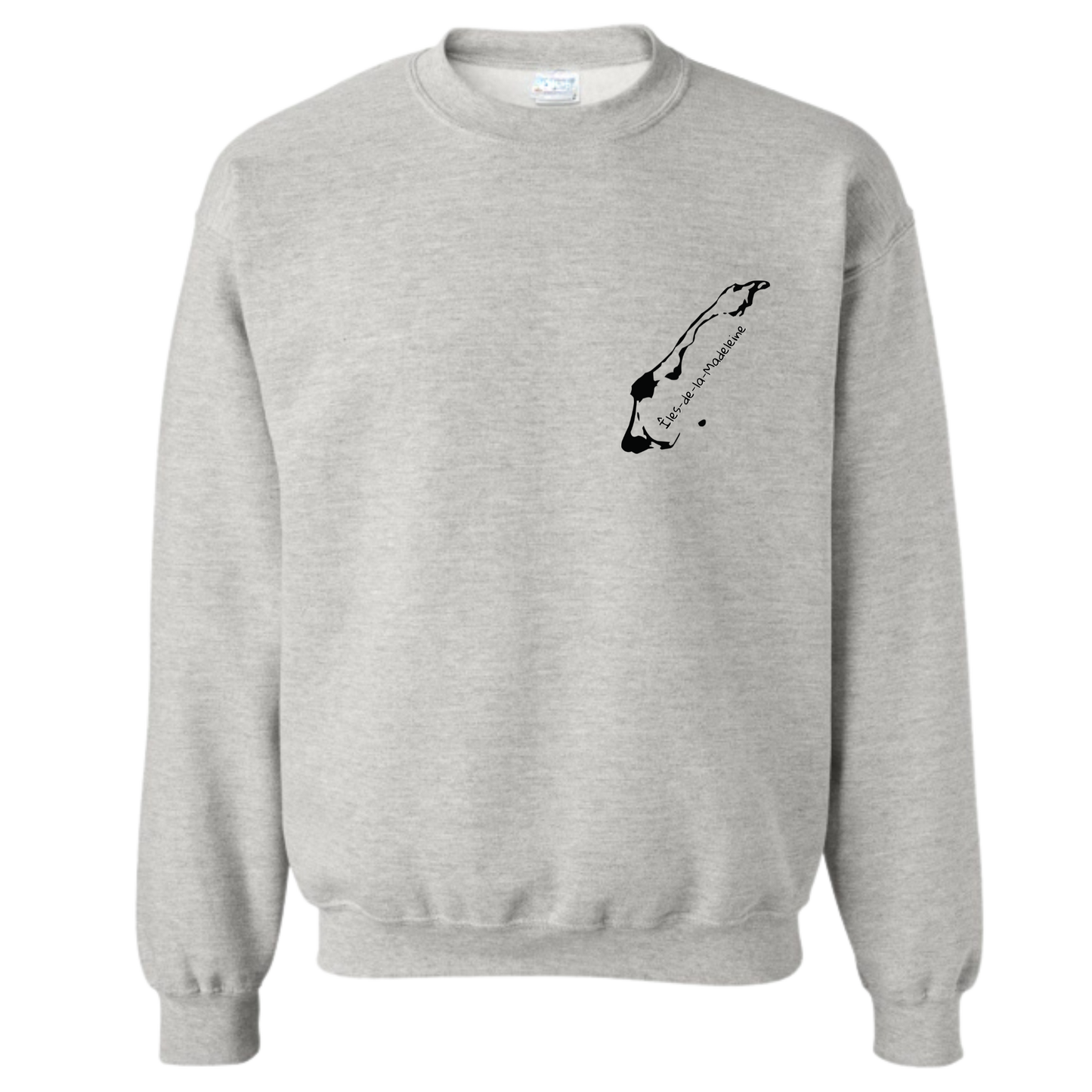 Crewneck - Îles-de-la-Madeleine - Petit logo