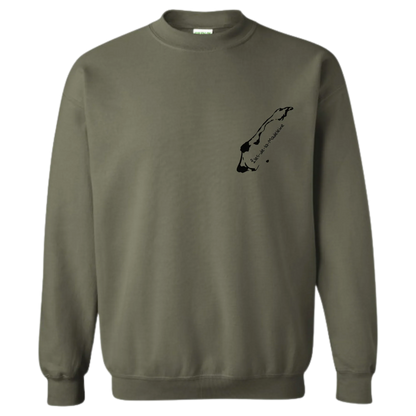 Crewneck - Îles-de-la-Madeleine - Petit logo